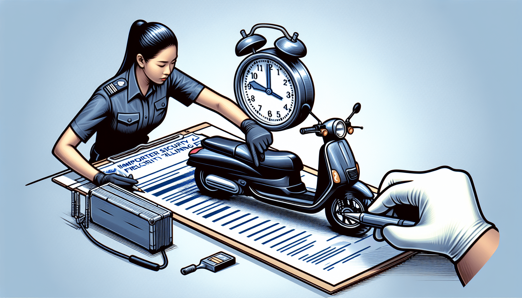 How and when to file isf for scooters